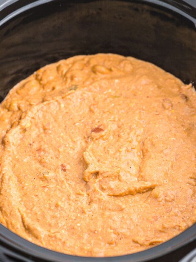 Crock Pot Bean Dip Together as Family