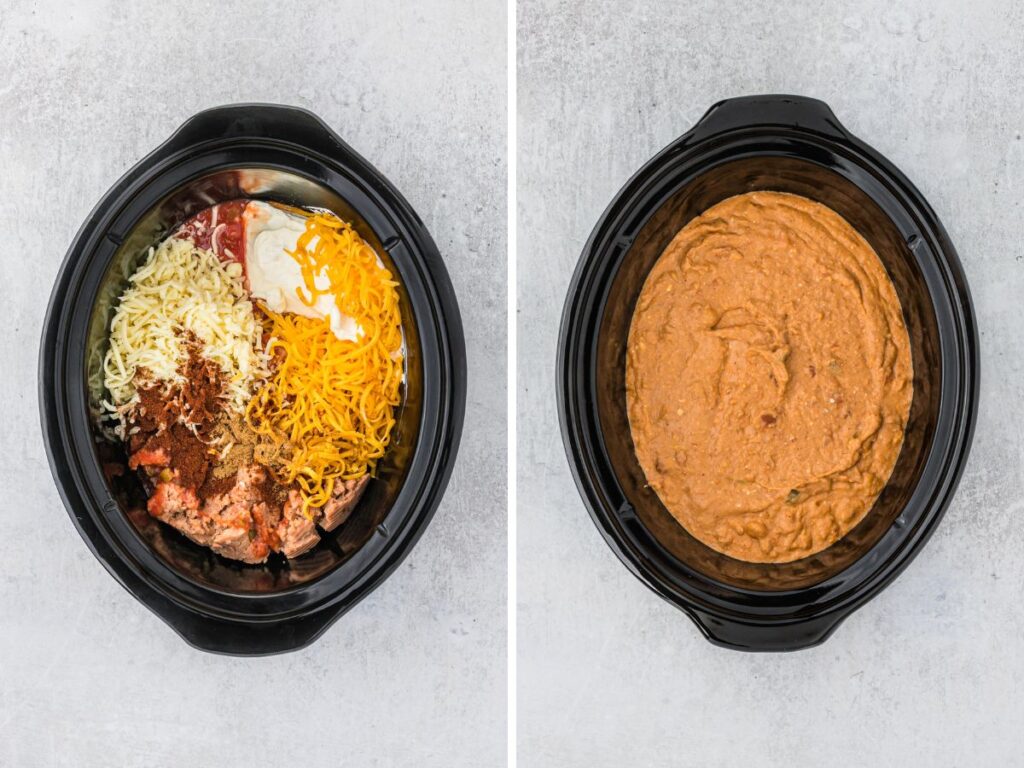 Crock Pot Bean Dip Together as Family