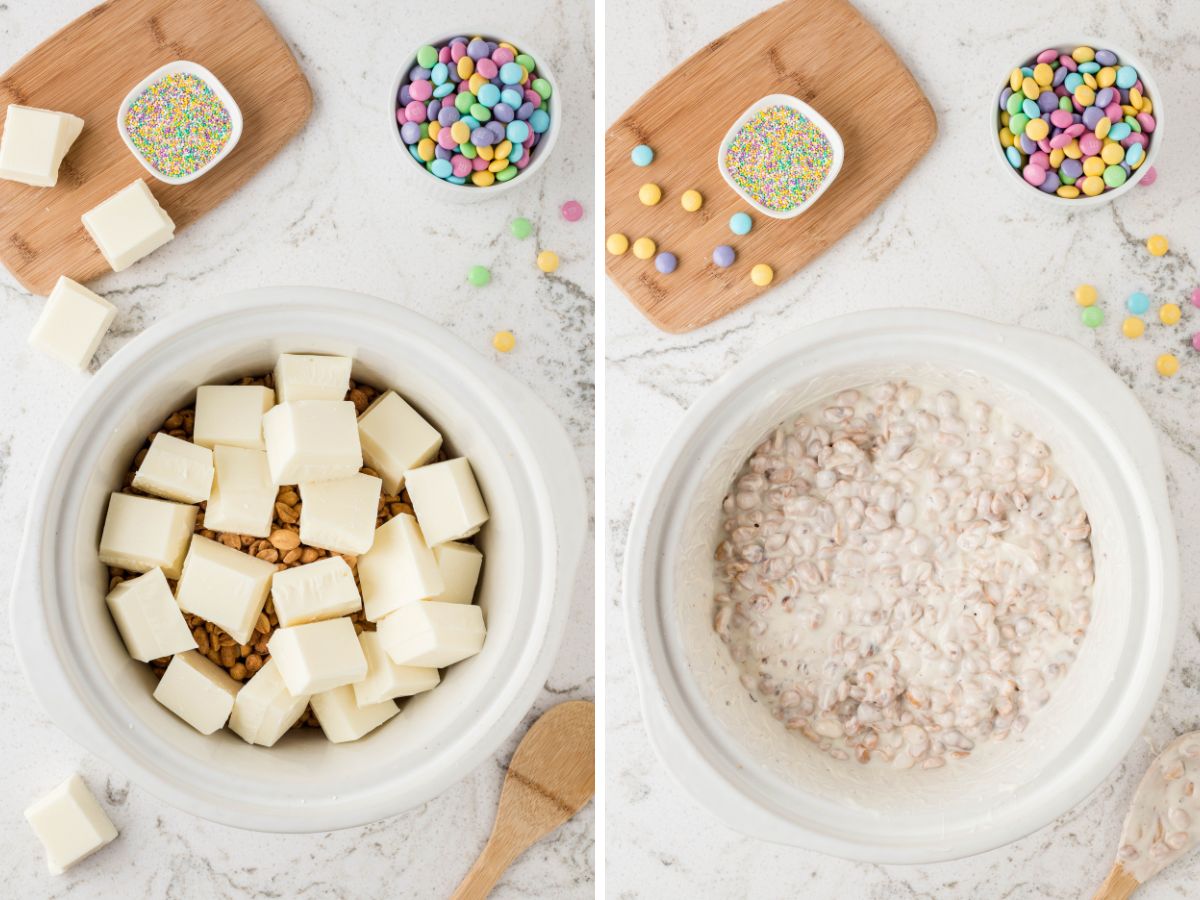 How to make this easter recipe with step by step process photos in this picture collage. 
