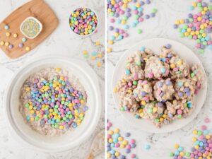How to make this easter recipe with step by step process photos in this picture collage.