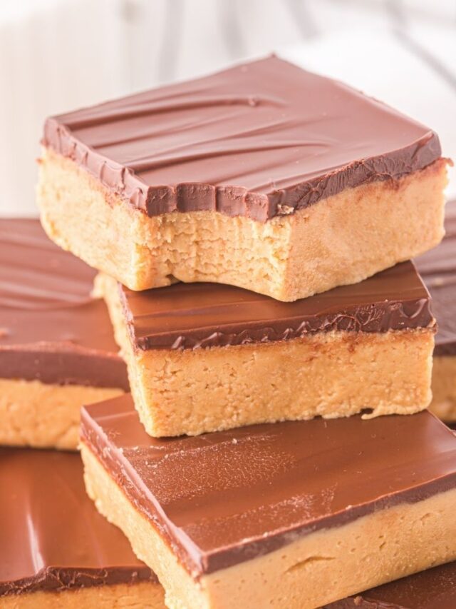 Peanut Butter Bars Together as Family