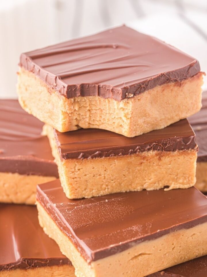 Peanut Butter Bars Together as Family