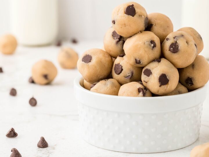 Edible Cookie Dough Bites Together as Family