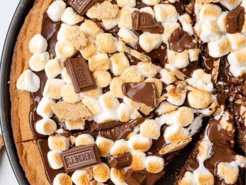 Custom DIY S'mores Dessert Pizza Making Kit