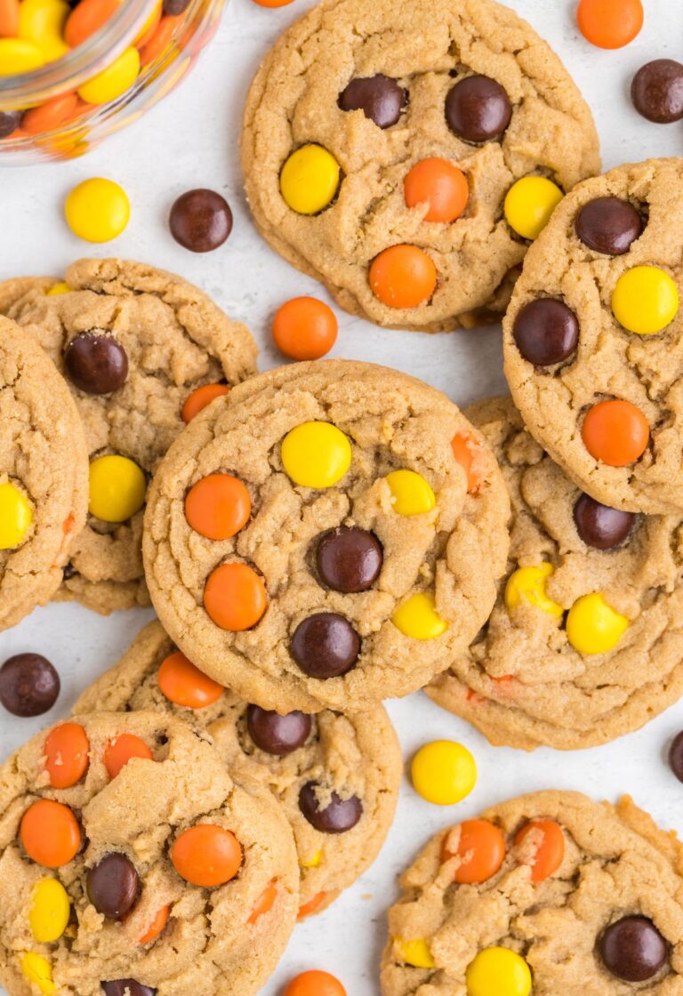 Reese’s Pieces Peanut Butter Cookies