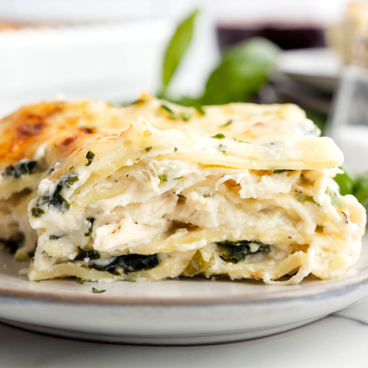 White Lasagna Recipe - Together as Family