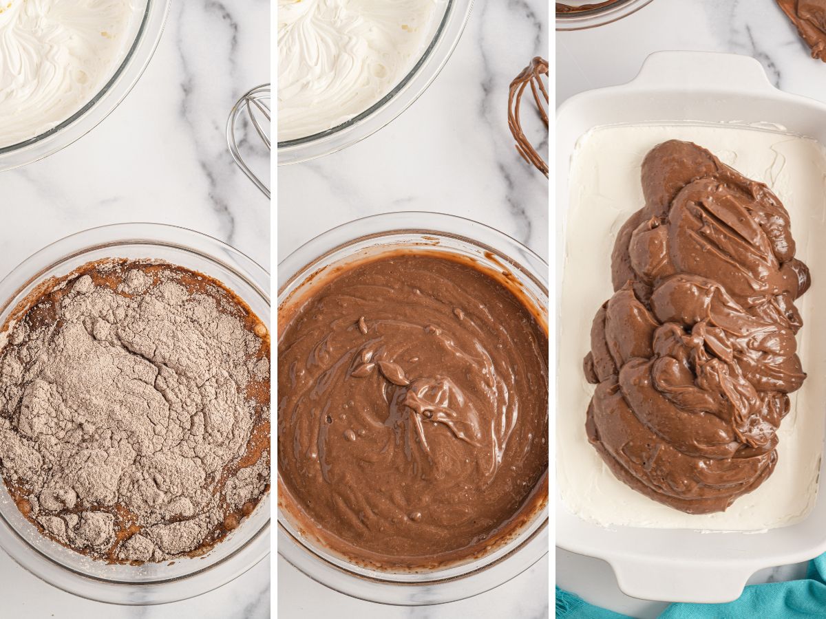 Chocolate Lush Dessert Recipe Together as Family