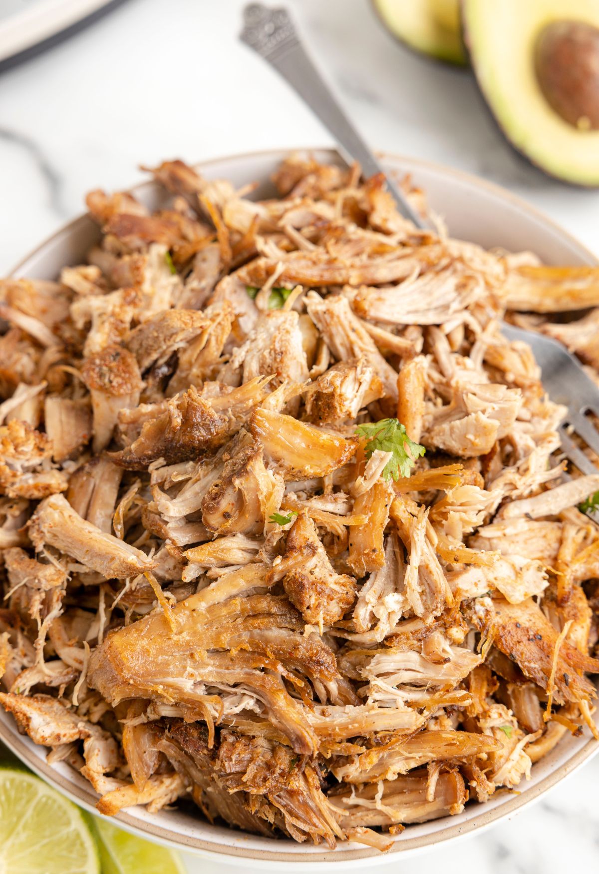Crockpot Pork Carnitas Together as Family