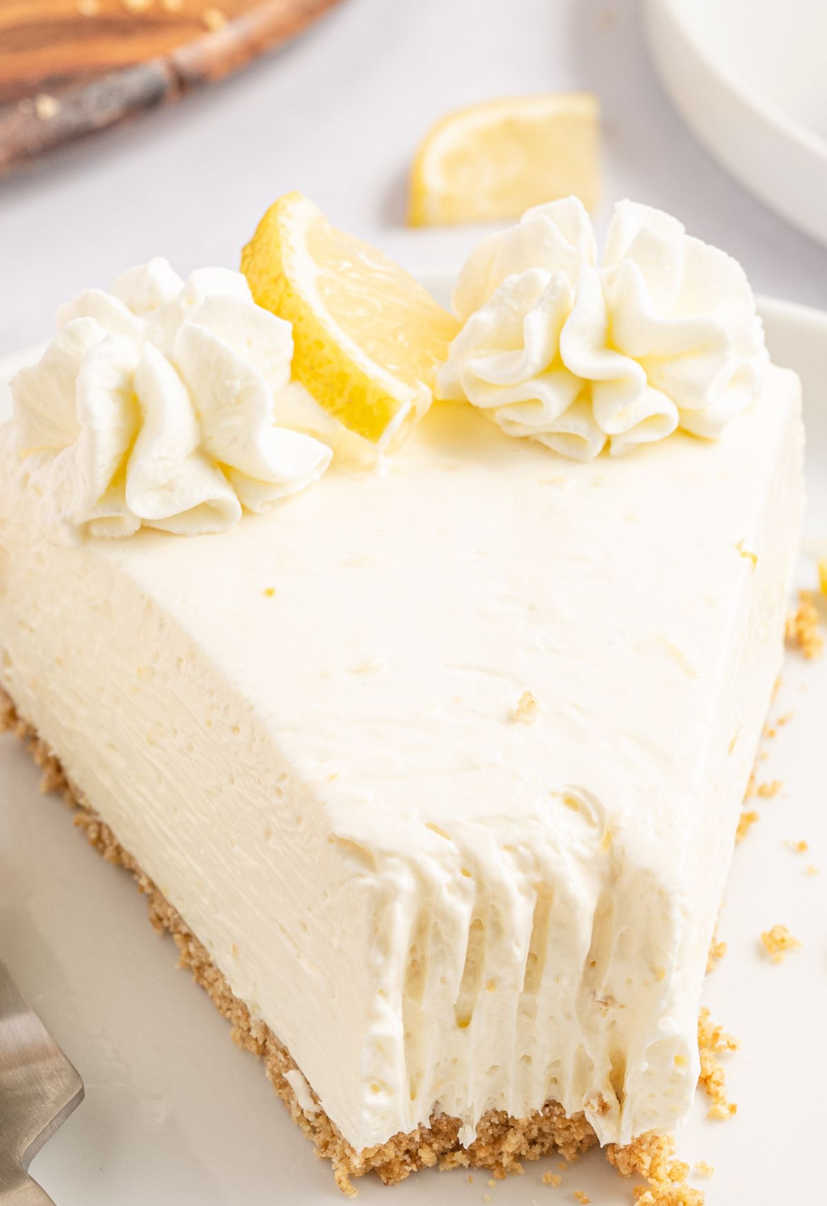 No Bake Lemon Cheesecake - Together as Family