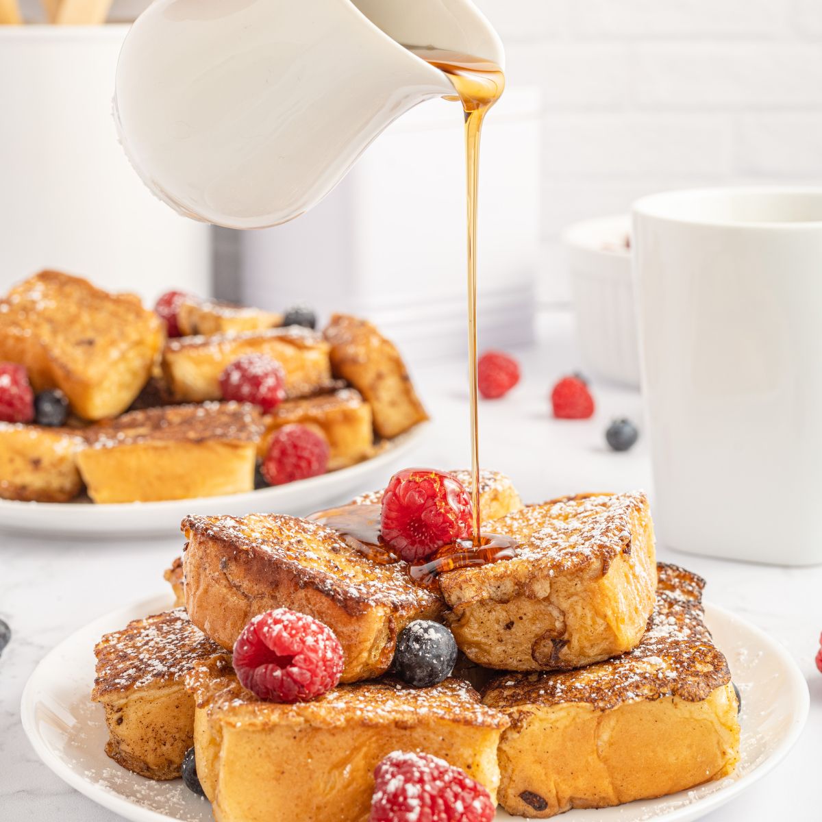 Hawaiian Sweet Roll French Toast - Together as Family