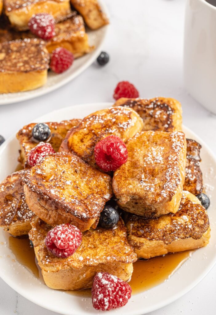 Pile of French toast