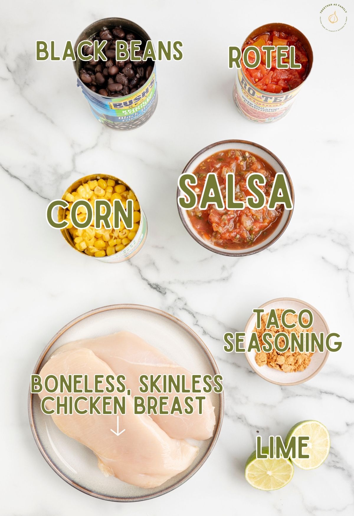 Crockpot Southwest Chicken Burrito Bowls Recipe Together as Family