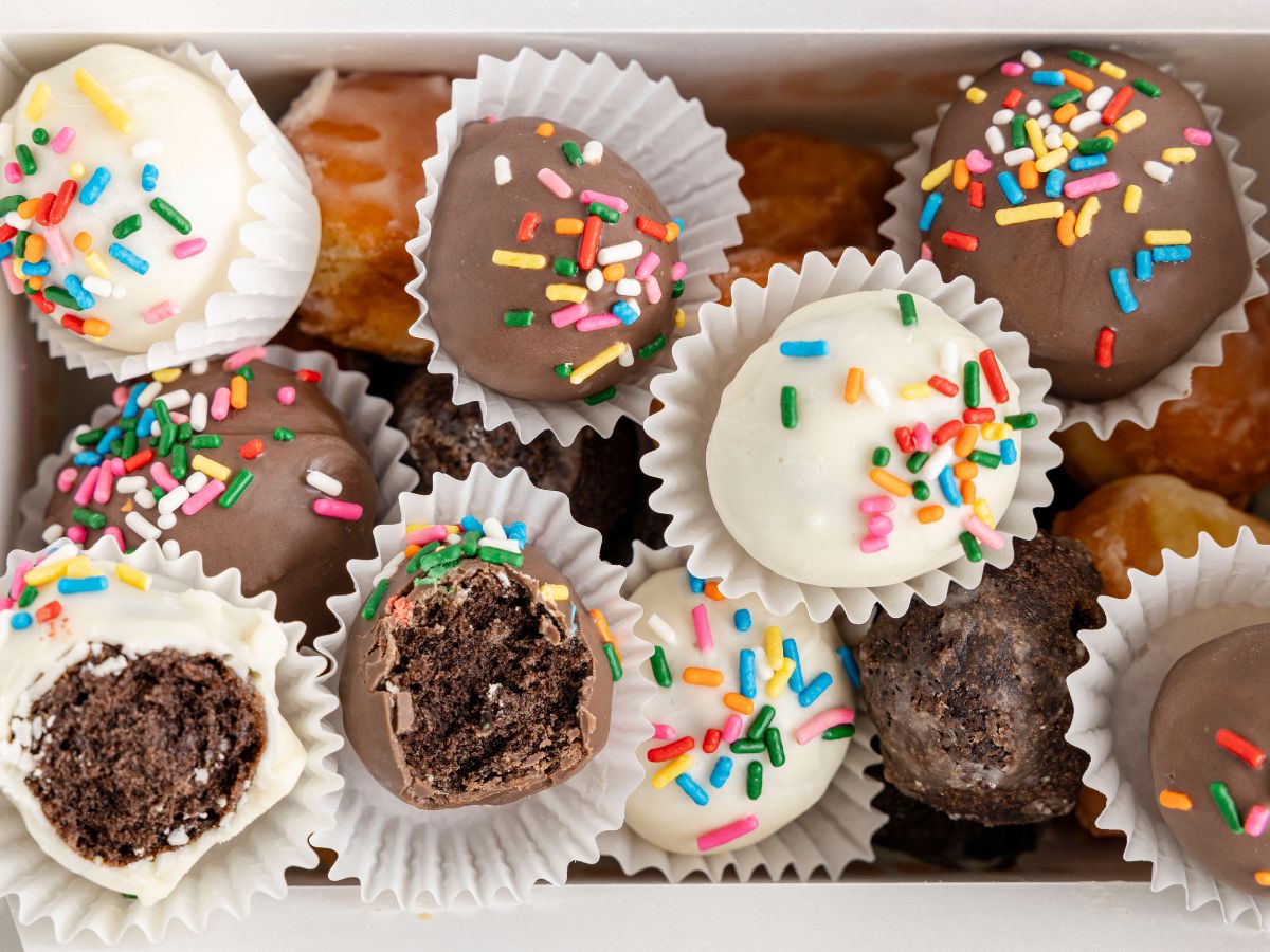 How To Make Donut Cake Pops (or Donut Hole Truffles) Together as Family