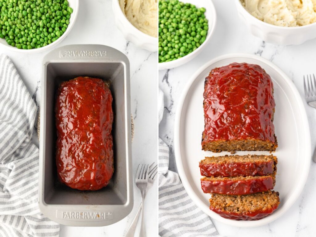 How to make this meatloaf with process images.