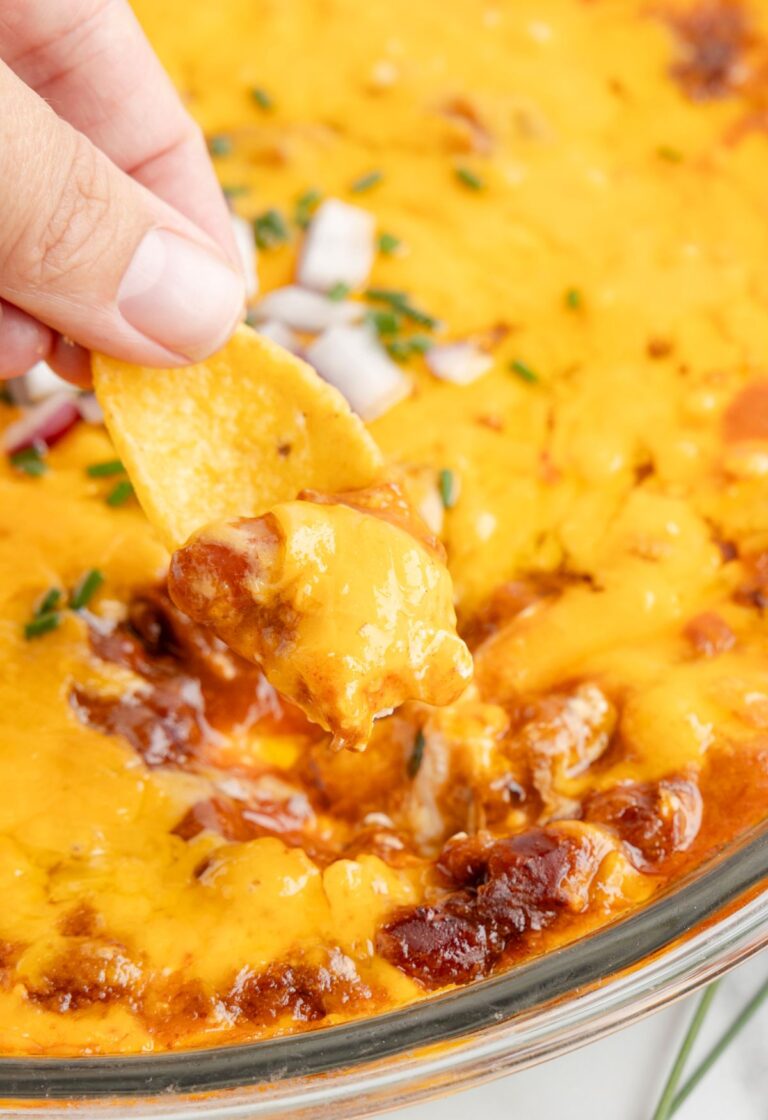 Chili Cheese Dip (Only 3 Ingredients!)