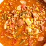 A pot of stew