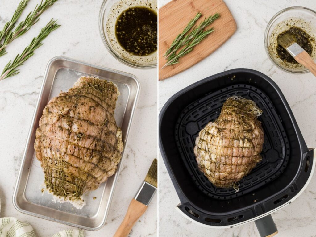 Process images showing how to make this turkey recipe.
