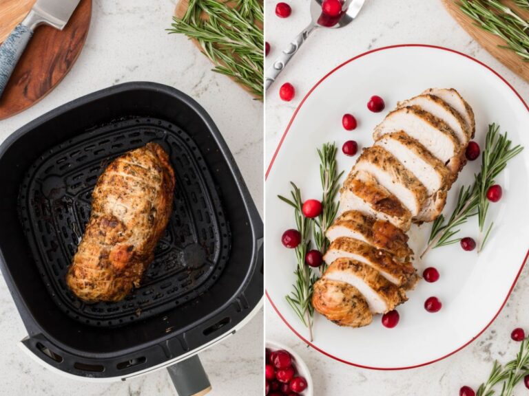Air Fryer Turkey Breast Recipe (Best Boneless Turkey) - Together as Family