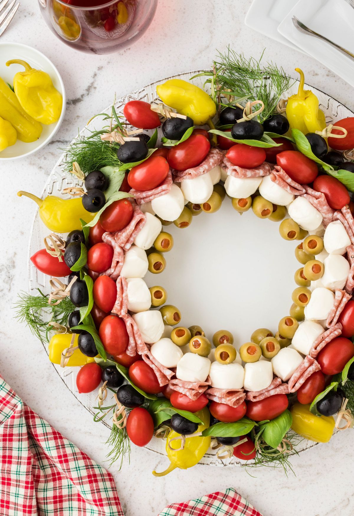 Wreath Cheap Christmas Appetizers Vegan Creative Christmas