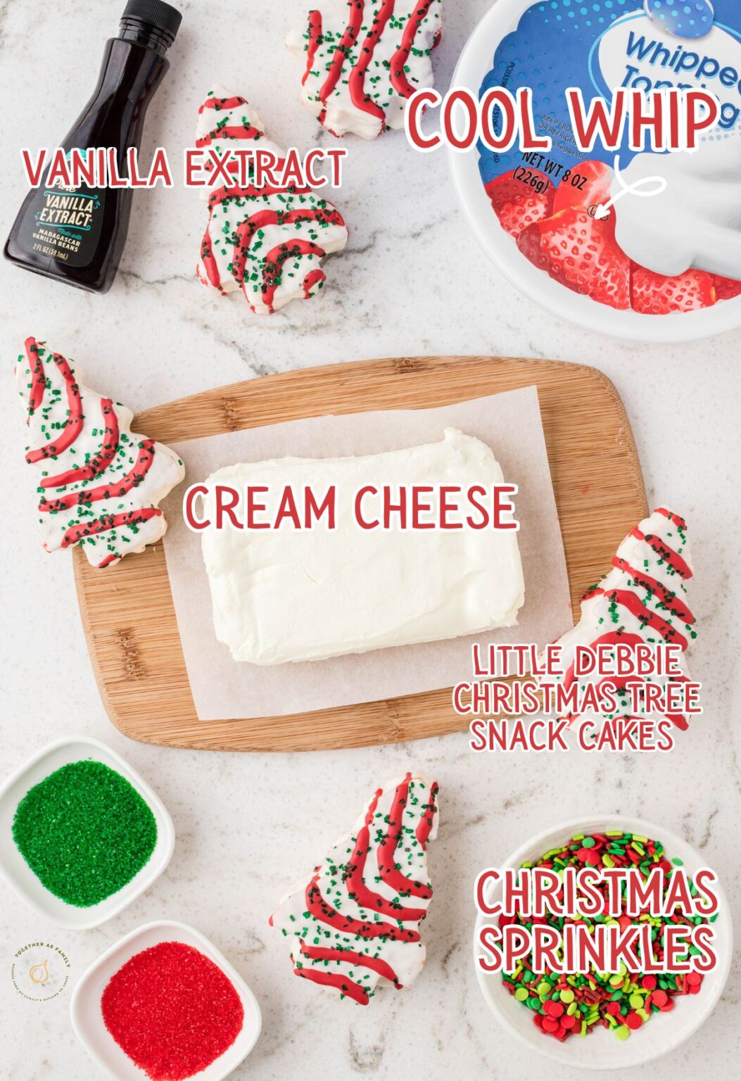 Little Debbie Christmas Tree Cake Dip Recipe Together as Family