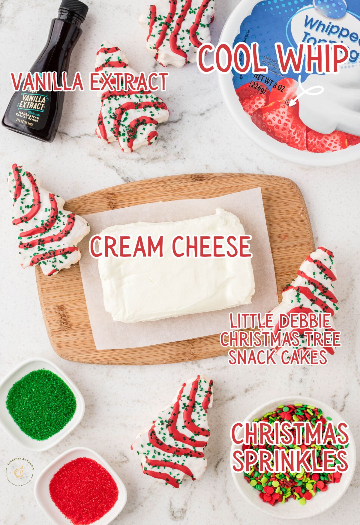 Little Debbie Christmas Tree Cake Dip Recipe Together as Family