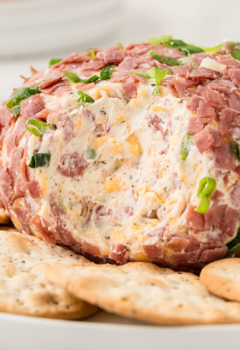 Dried Beef Cheese Ball (Chipped Beef Cheeseball)