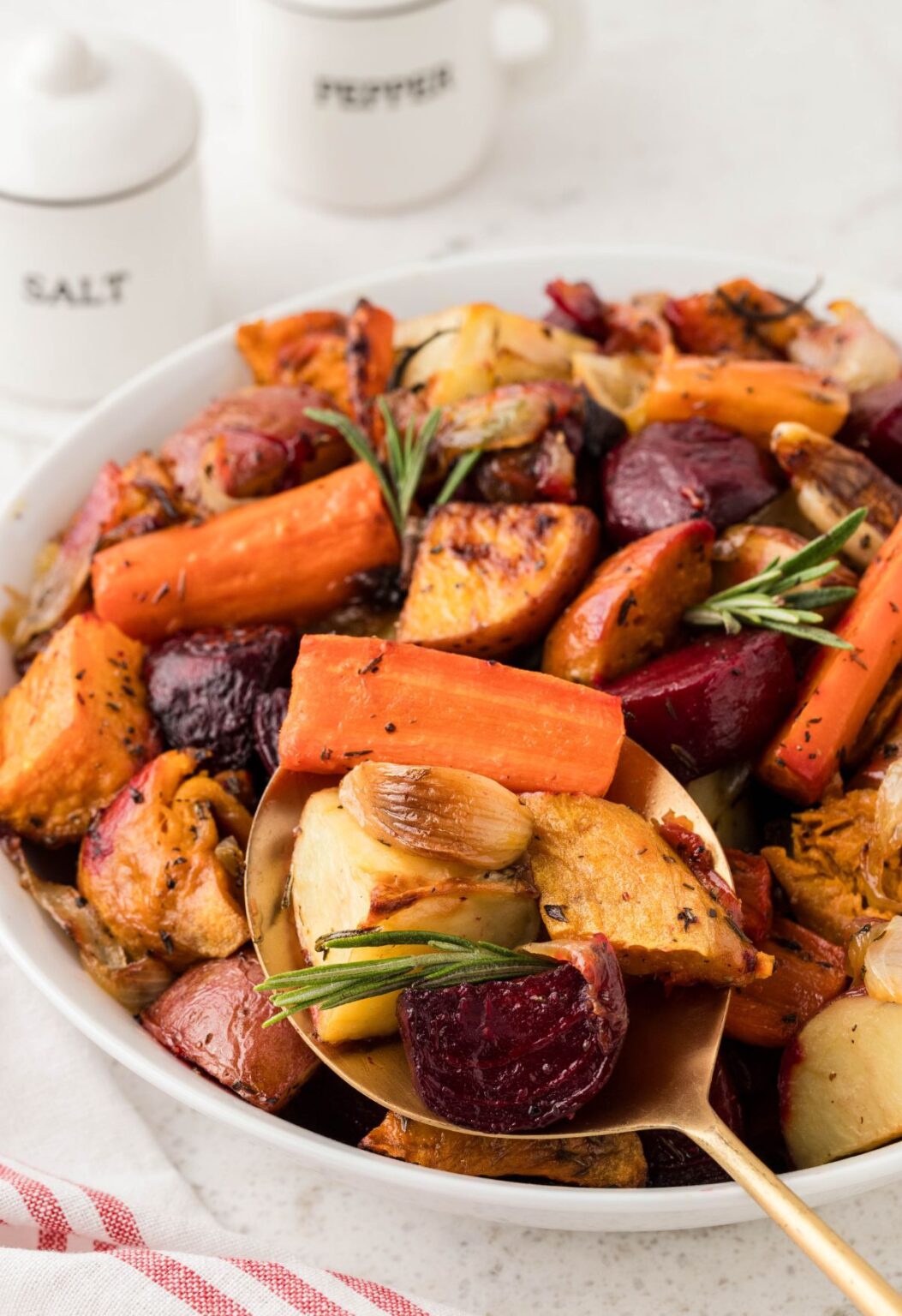 Oven Roasted Root Vegetables Recipe Together as Family