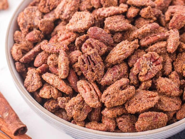 How To Make Candied Nuts In The Oven (Pecans and Almonds) Together as