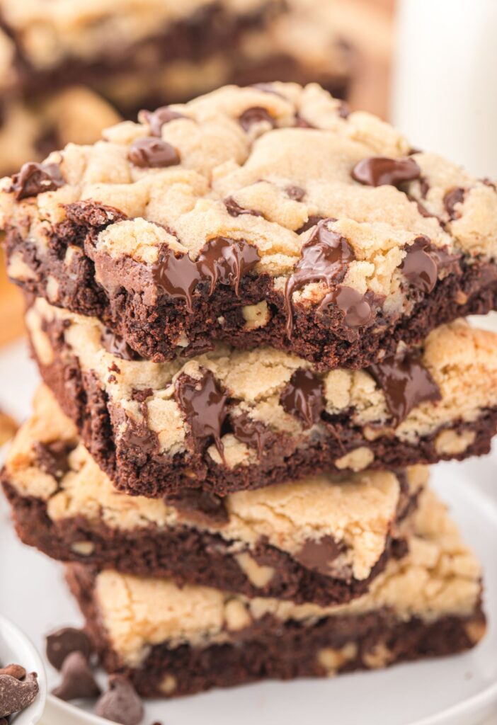 Stack of the cookie bars