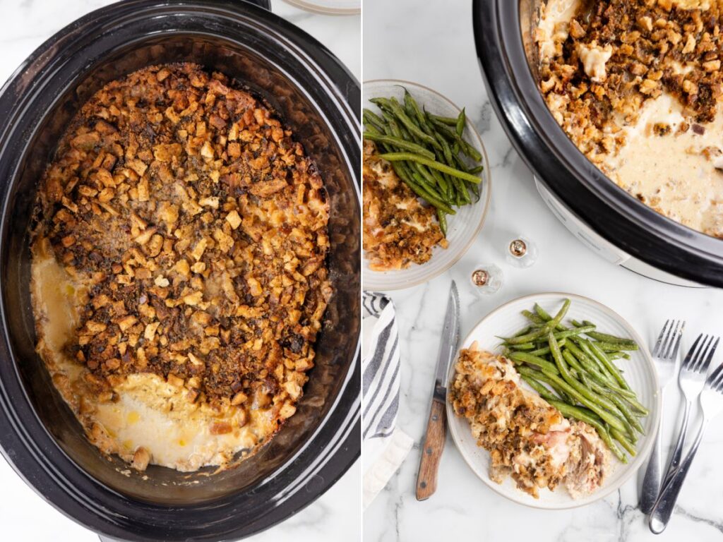 Process images for this slow cooker dinner recipe