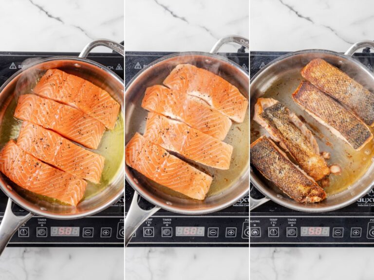 Pan Seared Salmon (Lemon Garlic Butter Sauce) - Together as Family
