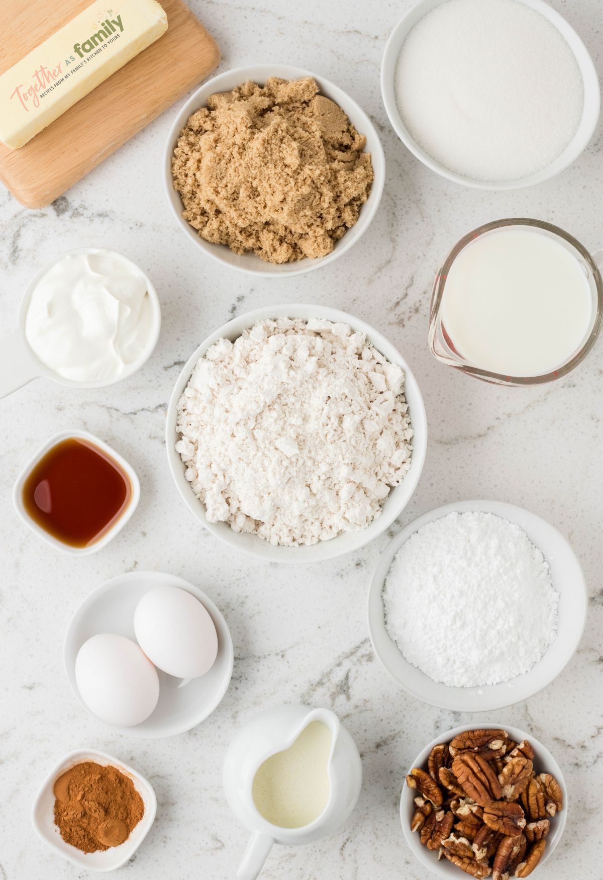 EASY Bisquick Coffee Cake With Streusel Crumb Topping - Together as Family