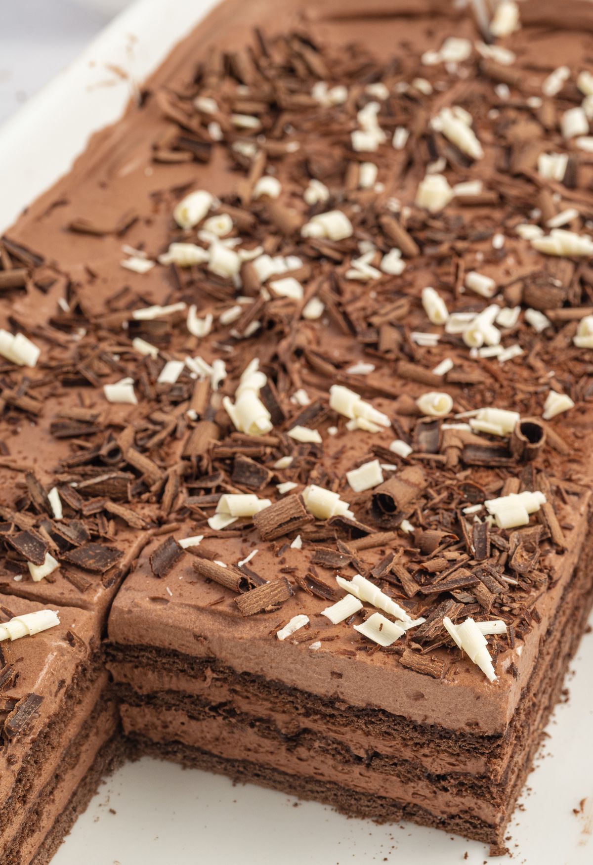 Chocolate Icebox Cake - Together as Family