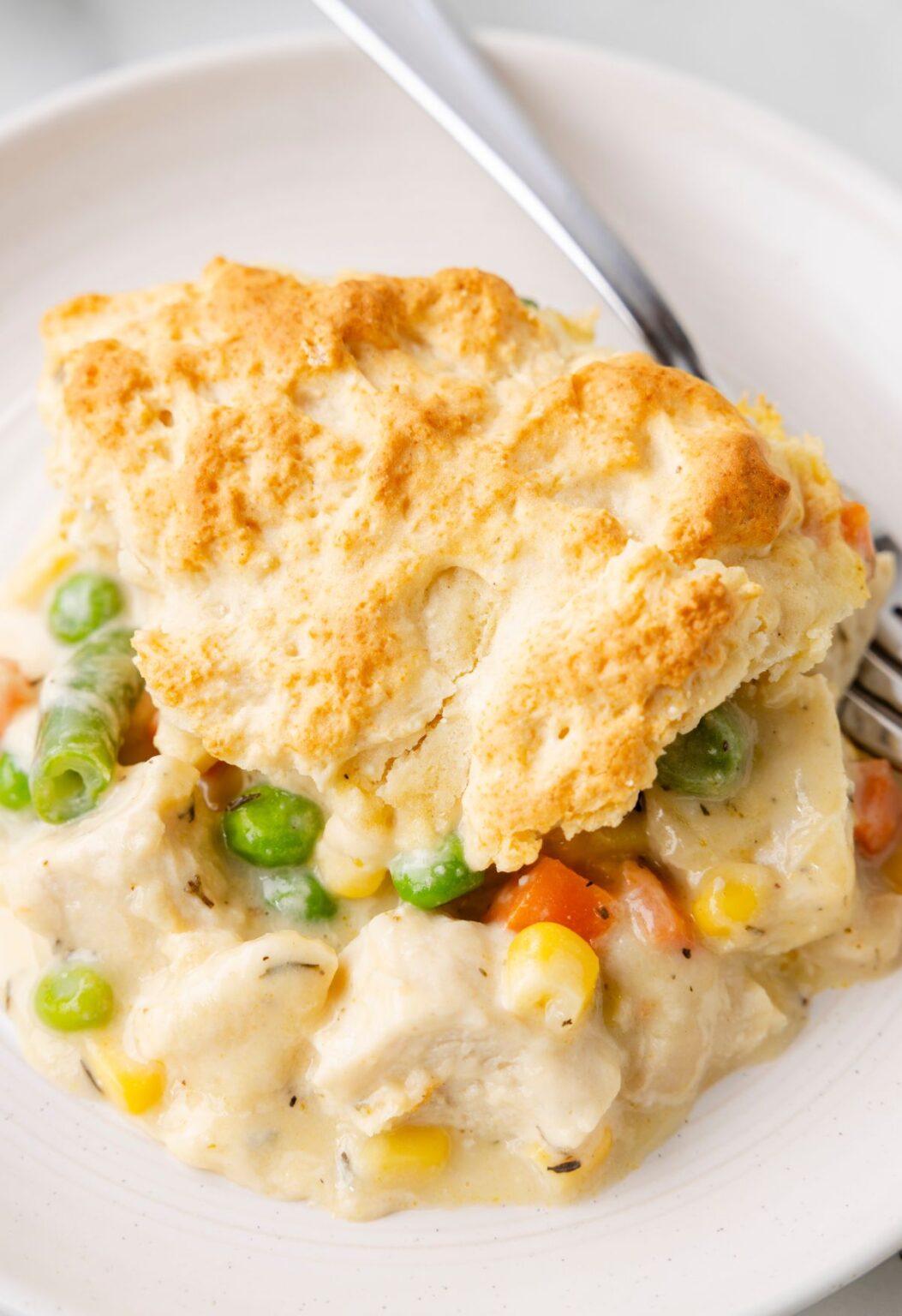 Easy Bisquick Chicken Pot Pie Recipe - Together as Family