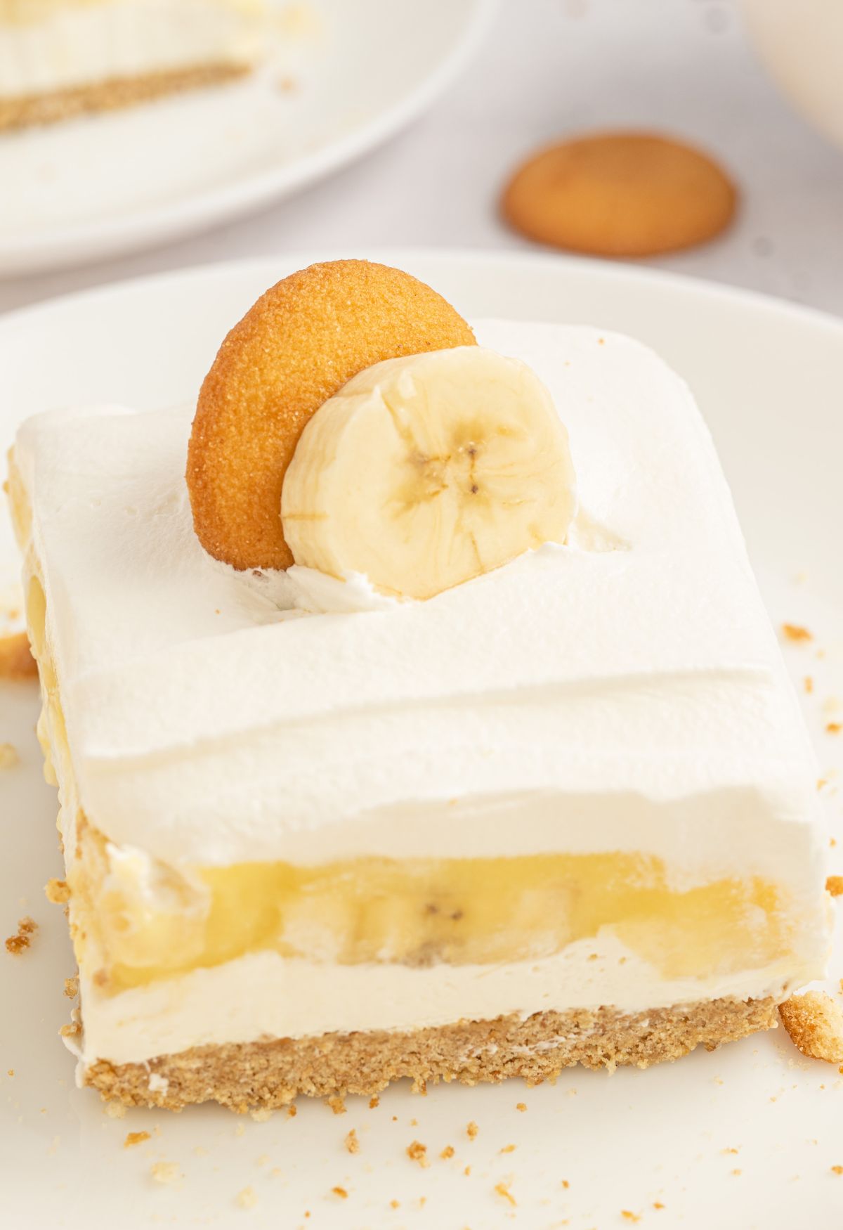 No Bake Banana Pudding Lush Dessert Together as Family