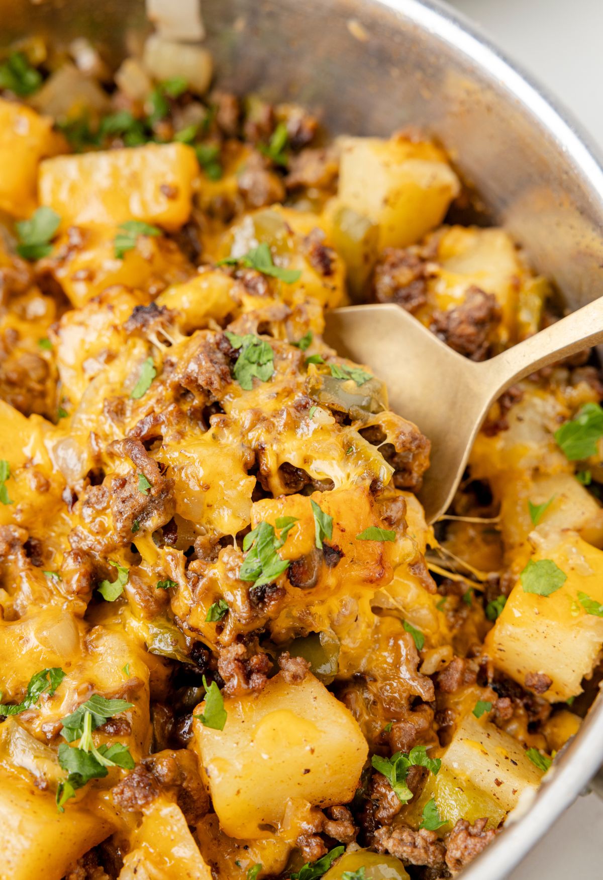 Beef and Potatoes Skillet - Together as Family
