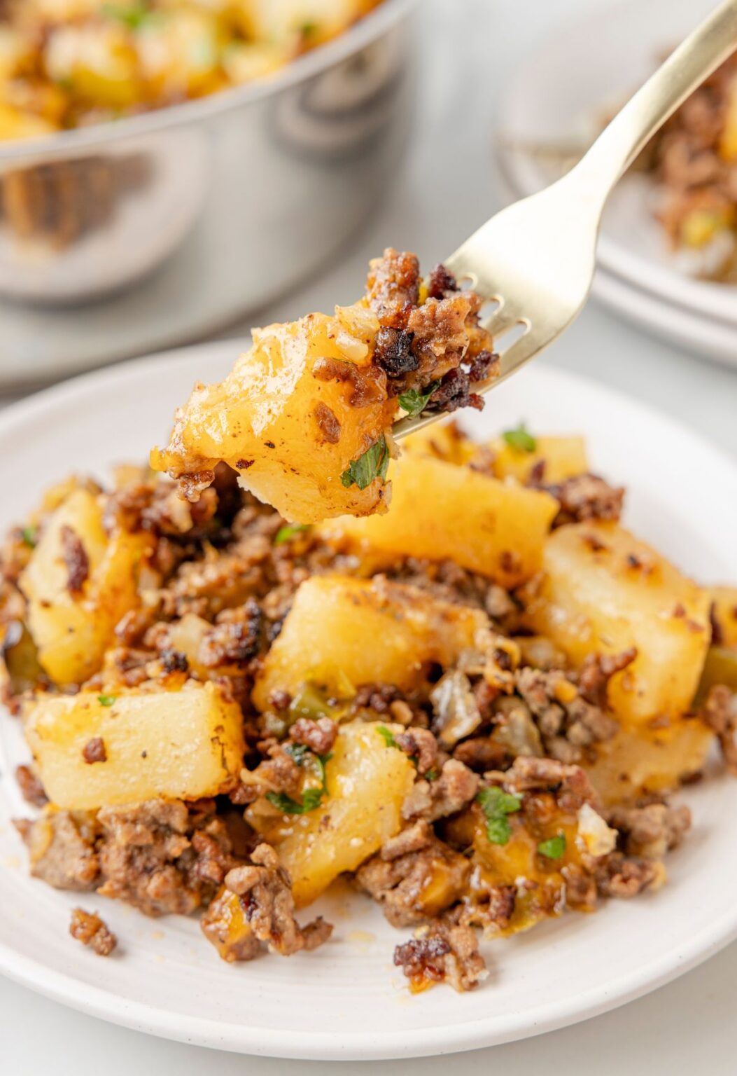 Beef and Potatoes Skillet - Together as Family