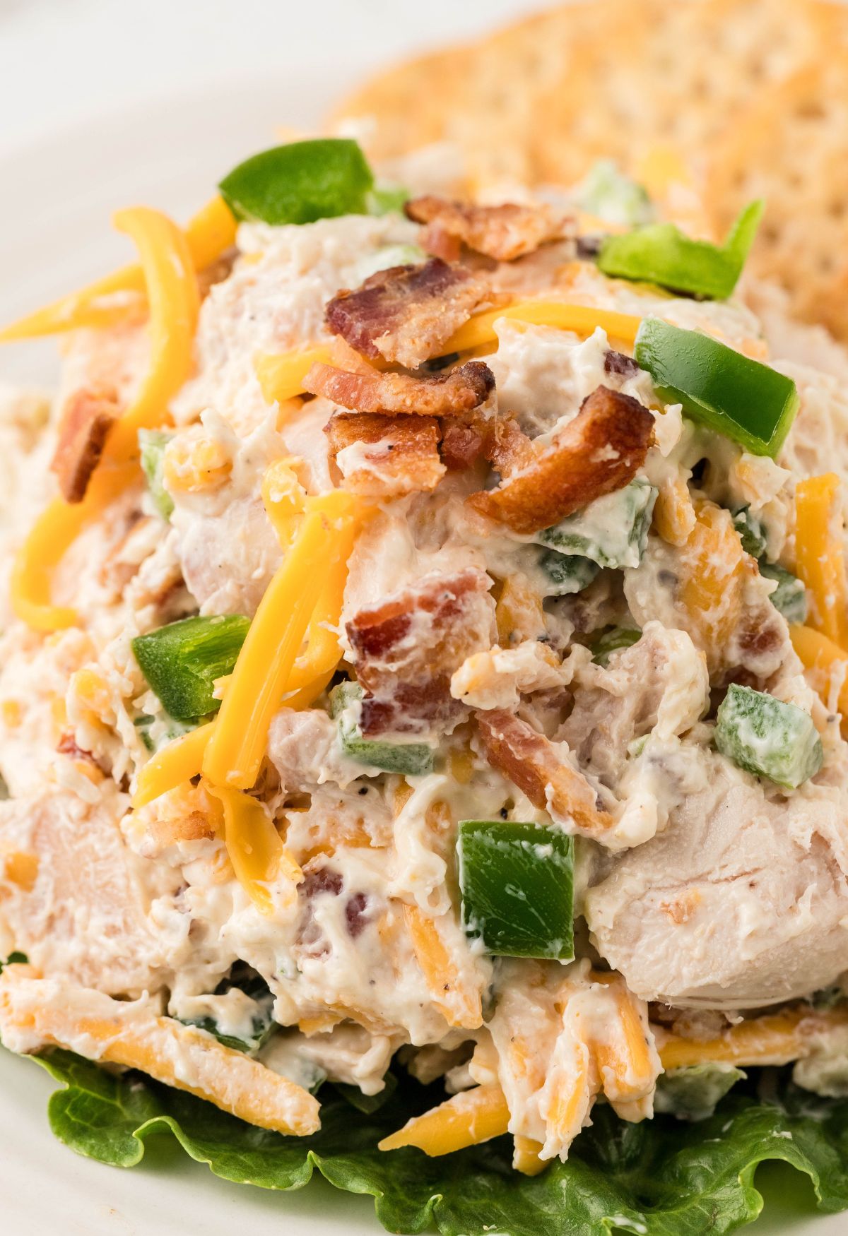 Jalapeño Popper Chicken Salad
