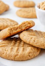 4-Ingredient Peanut Butter Cookies - Together as Family