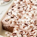 Cake inside the cake pan