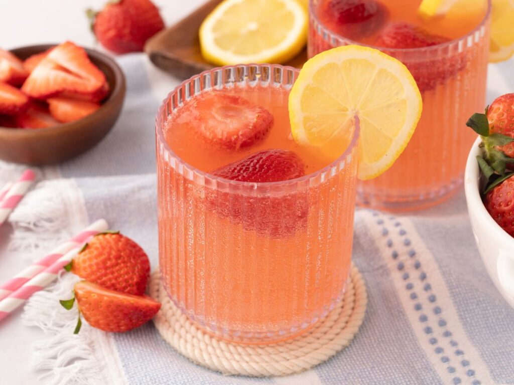 procces images of the punch recipe