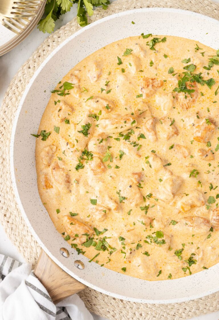 Hero image of pollo con crema recipe