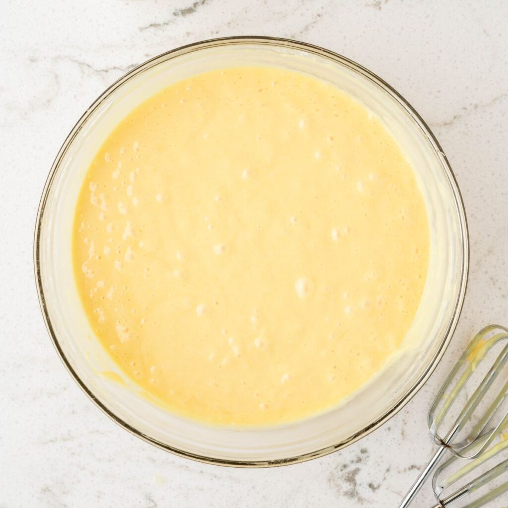 Process images for how to make mini cakes (pineapple upside down cupcakes)