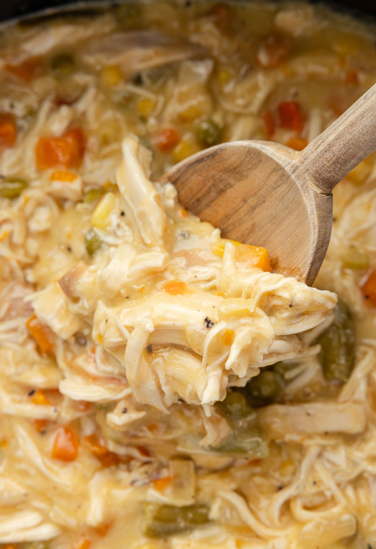 Easy Slow Cooker Chicken Pot Pie Recipe - Together as Family