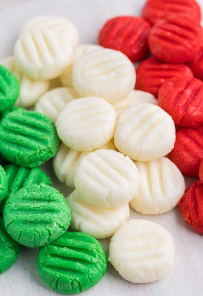 hero image of the red and green mints