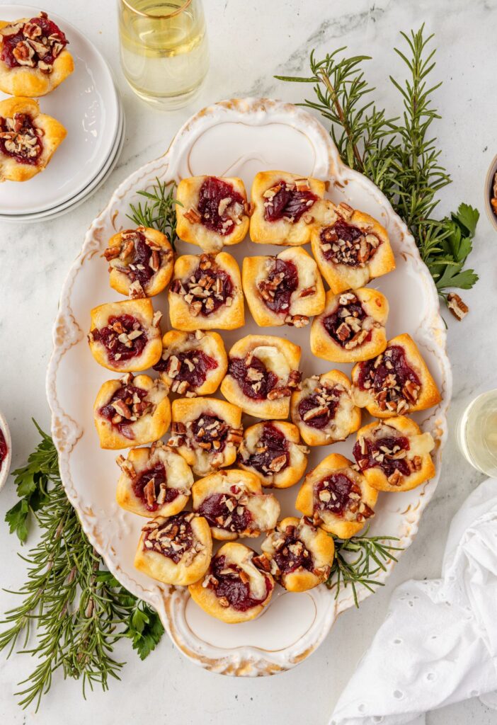 Serving platter of this holiday appetizer