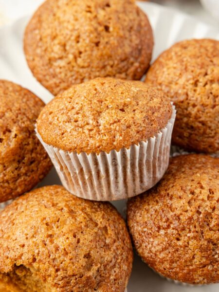 Muffins inside muffin liners