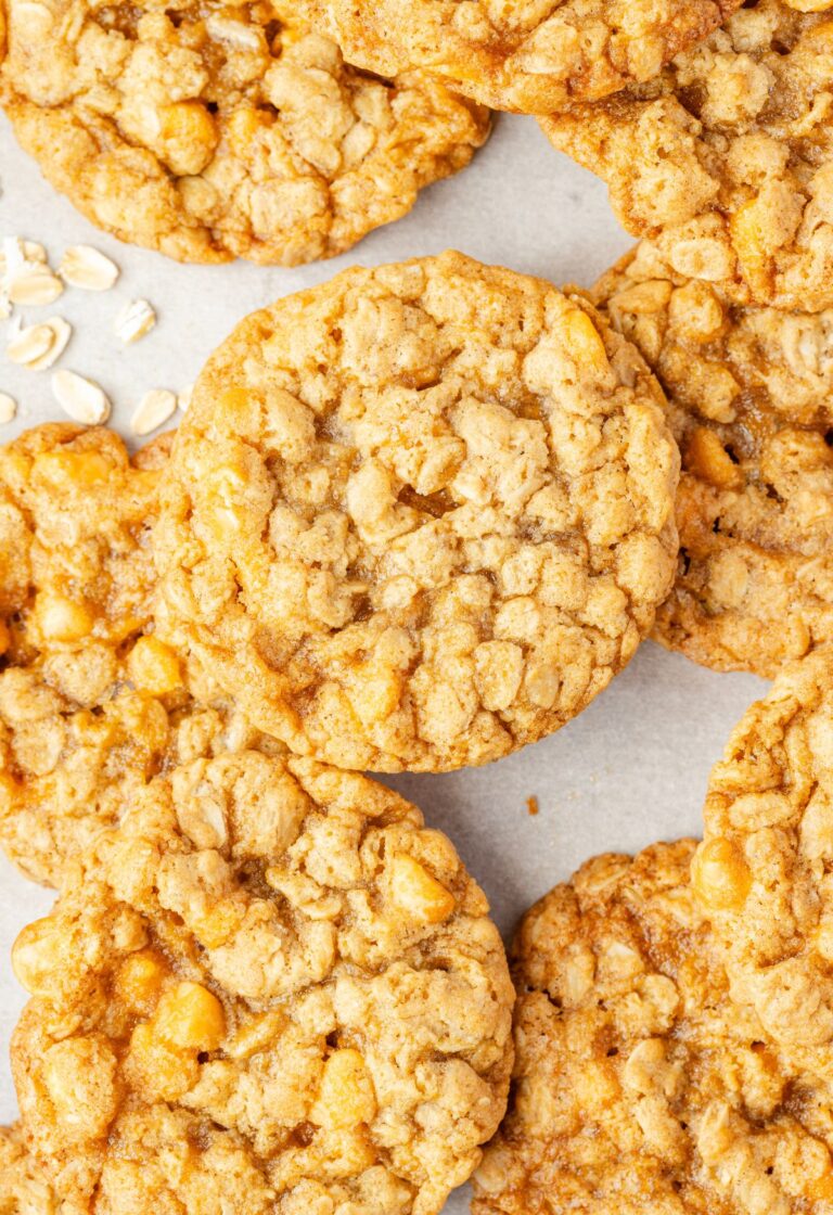 Cookies that have been baked and cooled