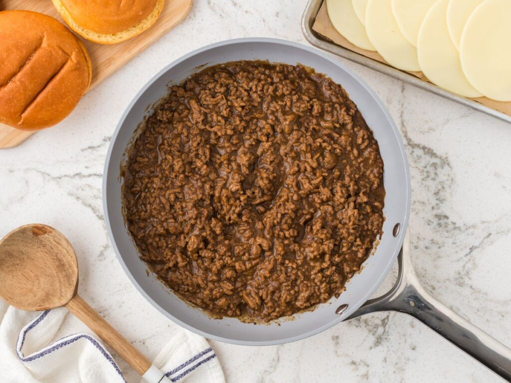 process images for the sloppy joe recipe