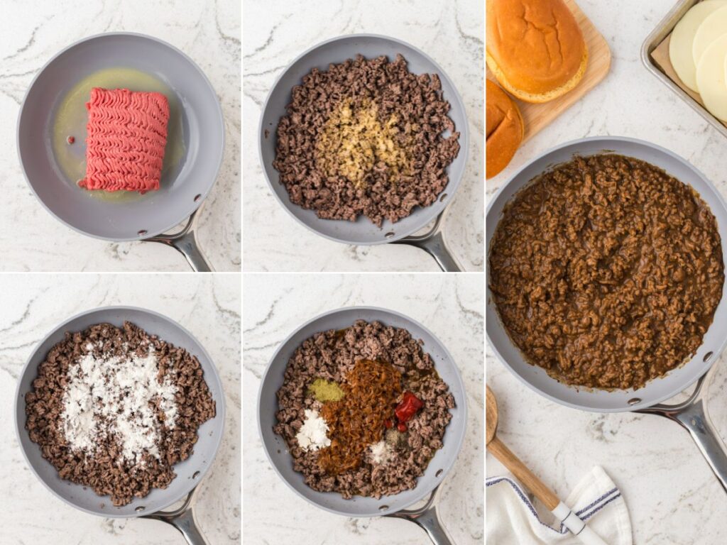 process images for the sloppy joe recipe